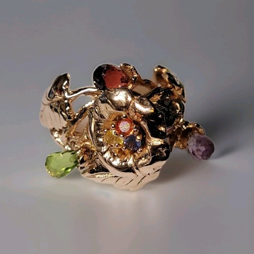 Briolette cut amethyst garnet - briolette,