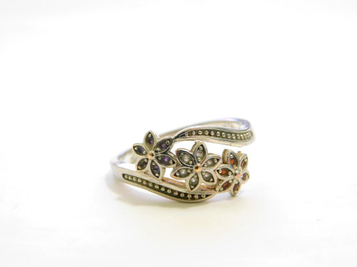 925 sterling silver floral - 925,