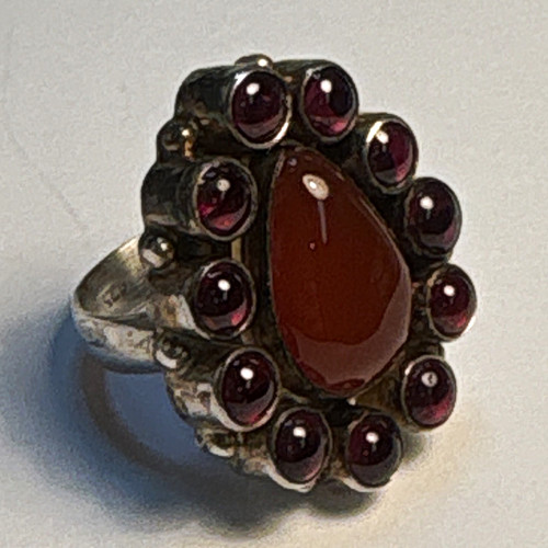 925 sterling silver carnelian - 925,